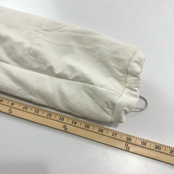 Free People Movement NEW Women’s Sz XS Soft White 1/4 Snap Hooded Puffer Jacket - Picture 15 of 15